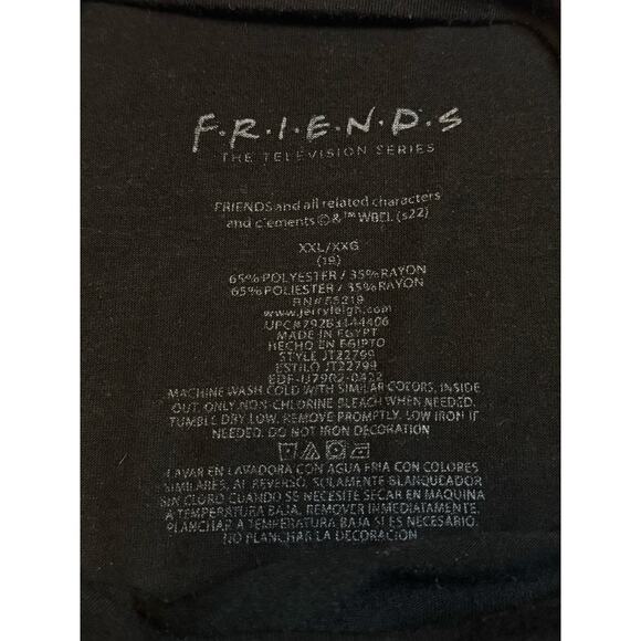 FRIENDS Shirt  sz: XXL  EXCELLENT CONDITION - Picture 3 of 3